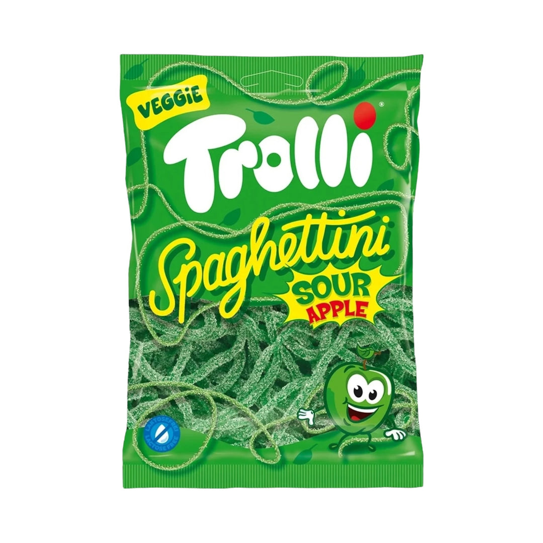 Trolli Spaghettini Sour Apple 100g