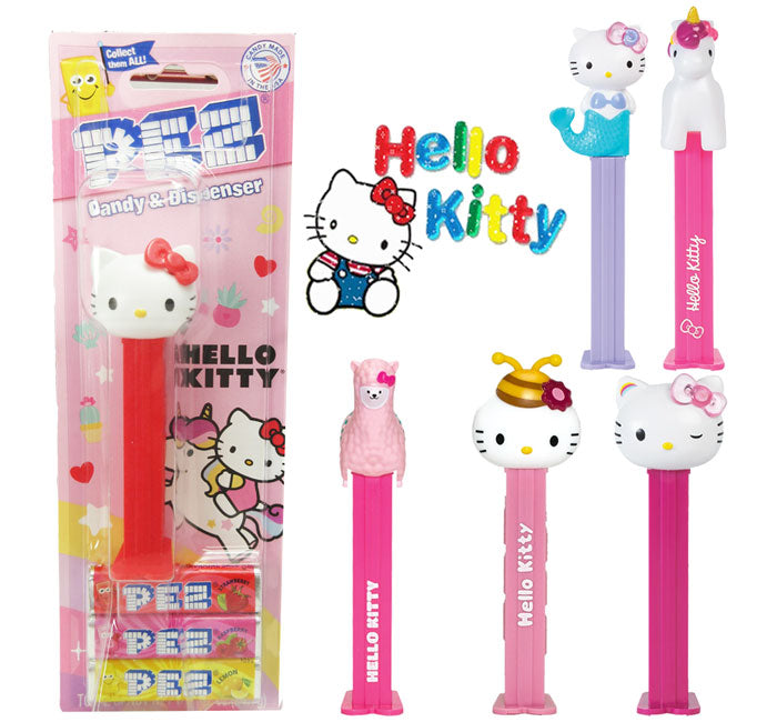 PEZ Hello Kitty Blister Pack Assorted