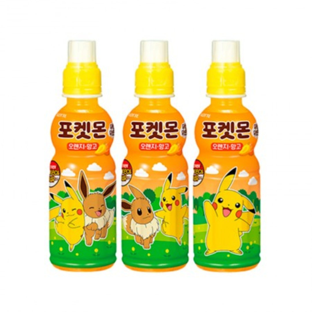 Lotte Chilsung Pokémon Orange & Mango 235ml