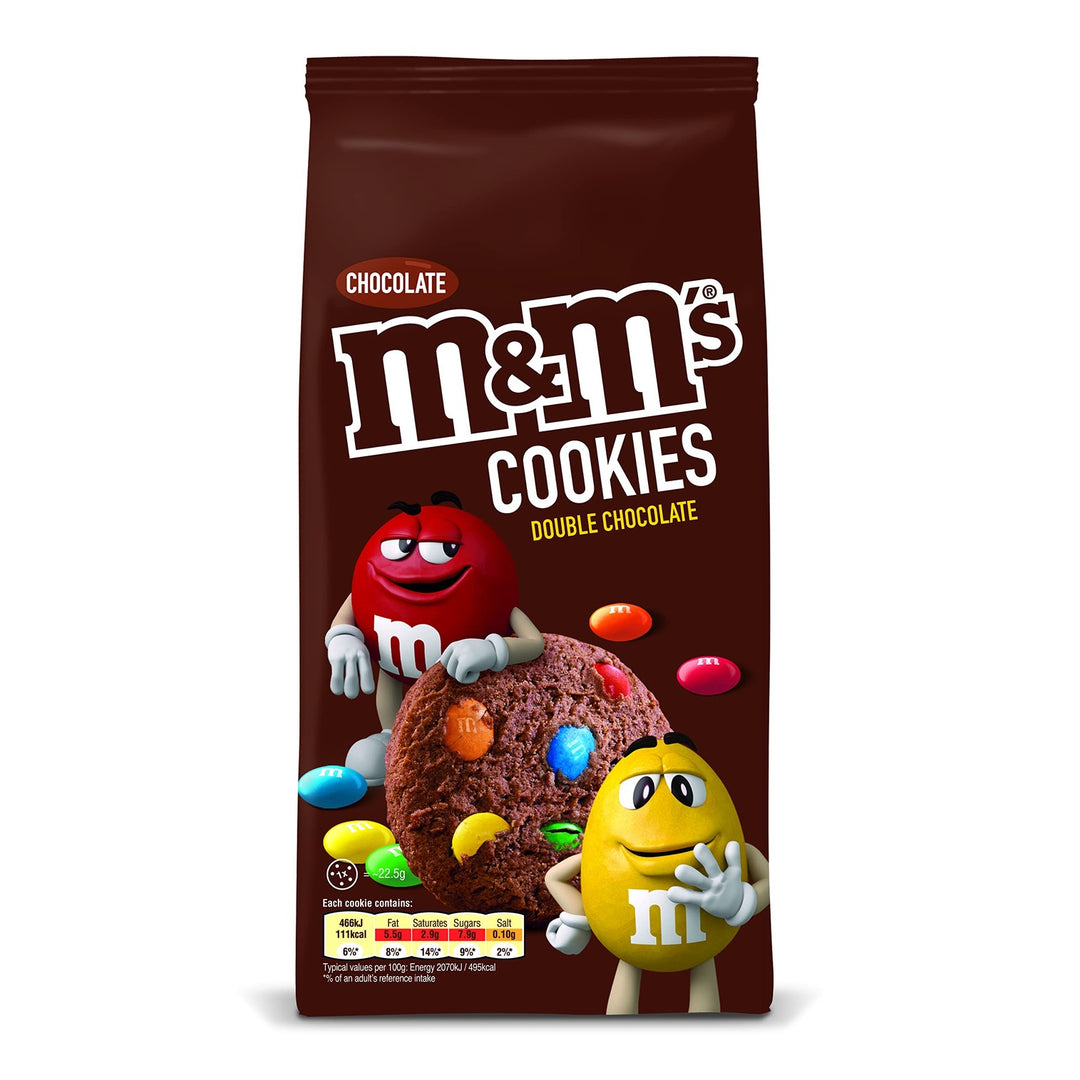 M&M Double Chocolate Cookies 