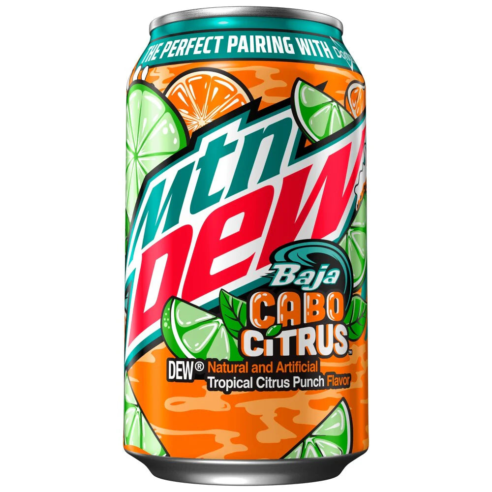 Mtn Dew Baja Cabo Citrus