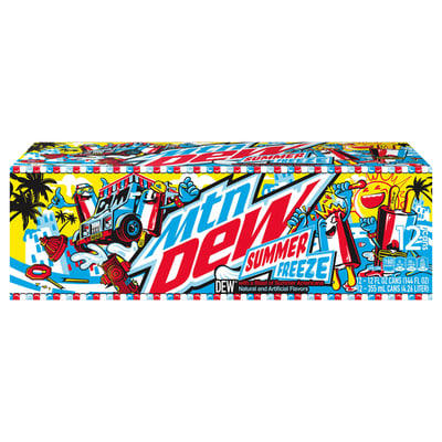 MTN Dew Summer Freeze 12 Pack