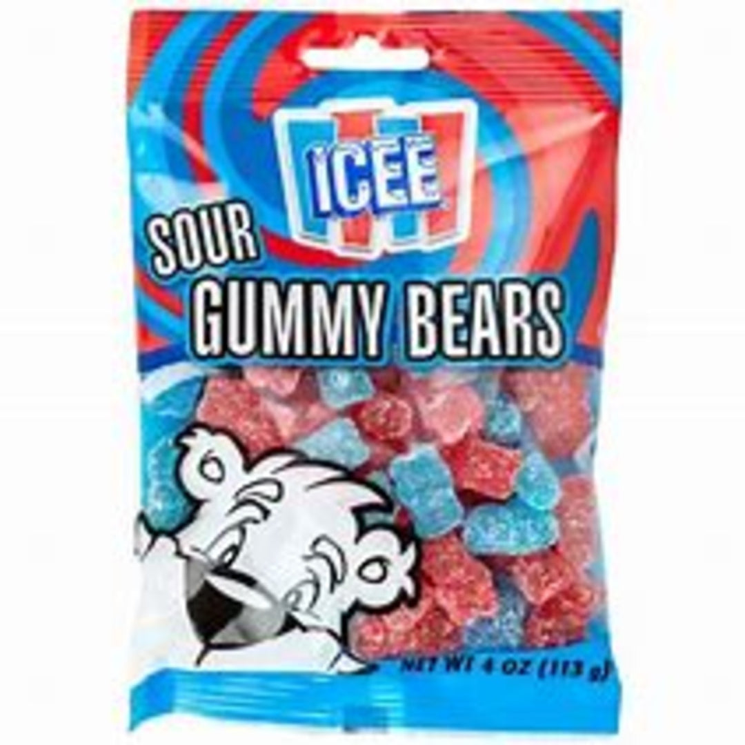 Icee Sour Gummy Bears4oz