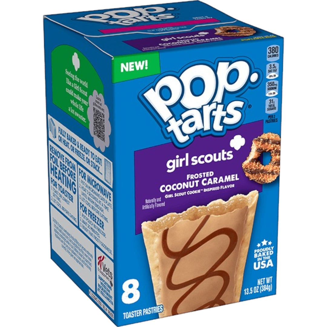 Pop Tarts Girl Scout Frosted Coconut Caramel
