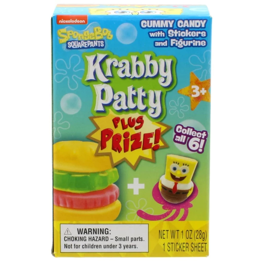 SpongeBob Krabby Patties Gummy Plus Prize