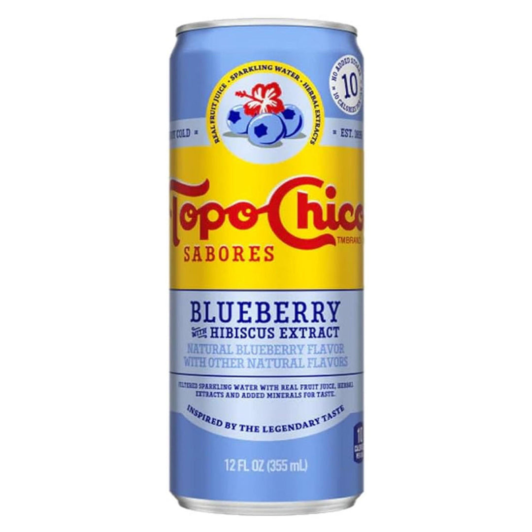 Topo Chico Blueberry Hibiscus Sparkling Water