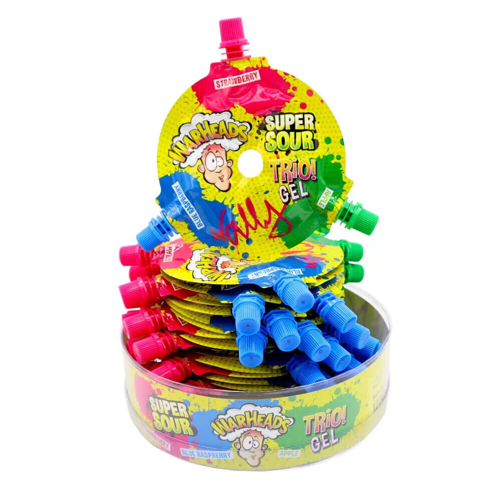 Warheads Trio Sour Gel Wheel