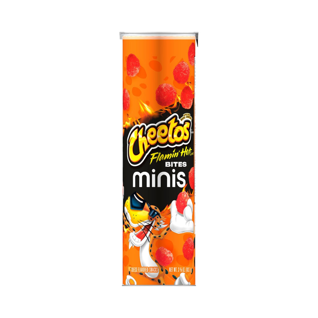 Frito Lay Take Home Canister Cheetos Flamin Hot Mini's