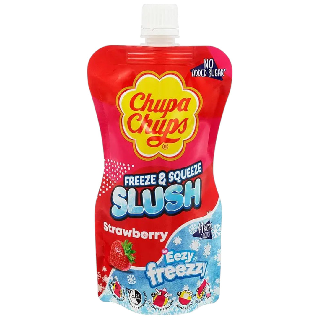 Chupa Chups Slush Pouch Strawberry