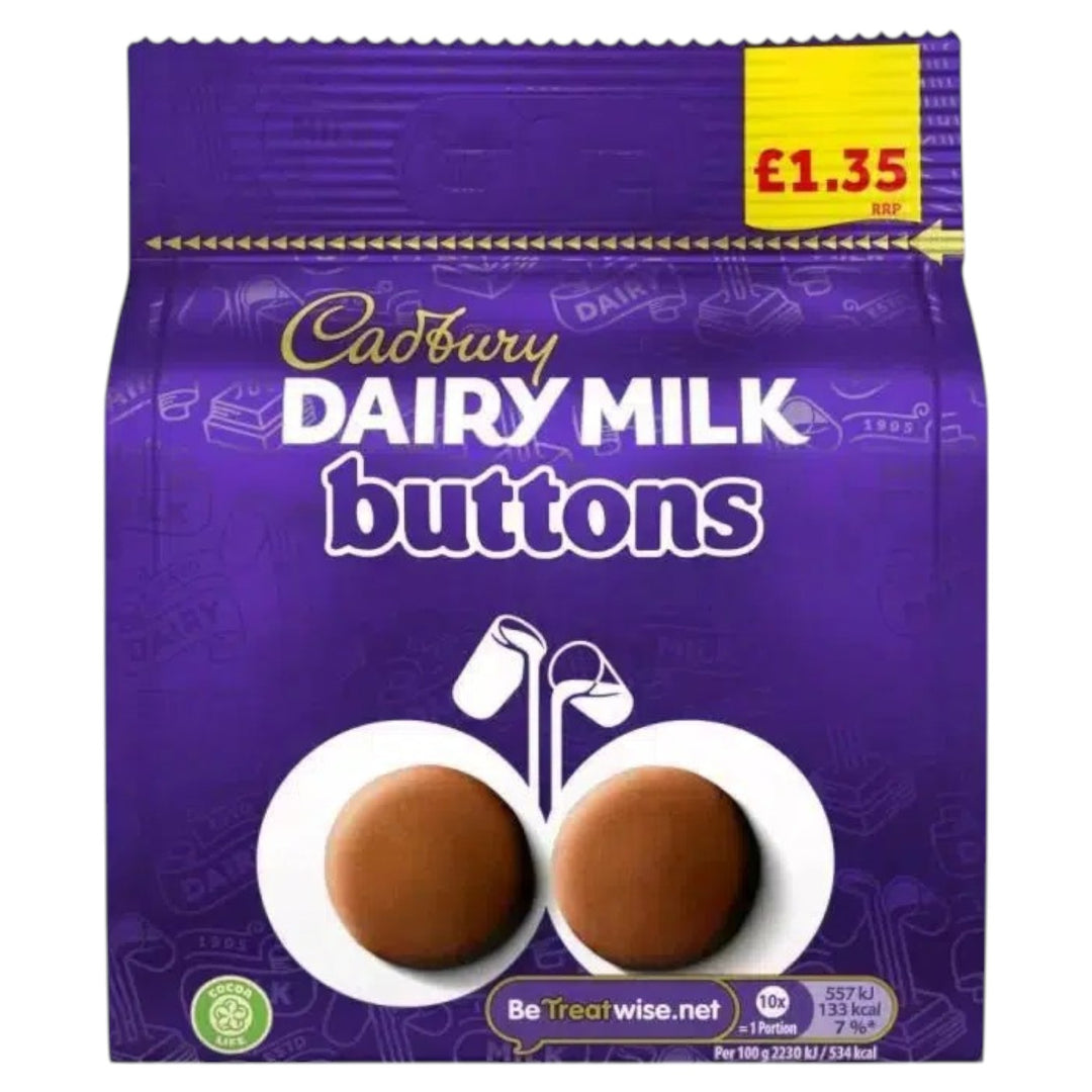 Cadbury Dairy Milk Buttons 85g