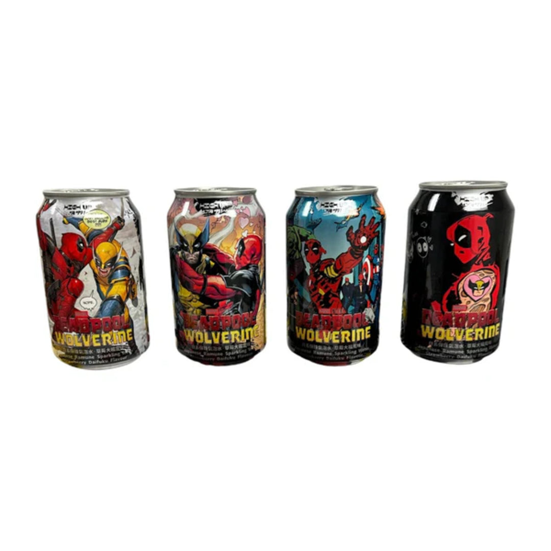 High Up Deadpool X Wolverine Strawberry Daifuku Ramune 330ml