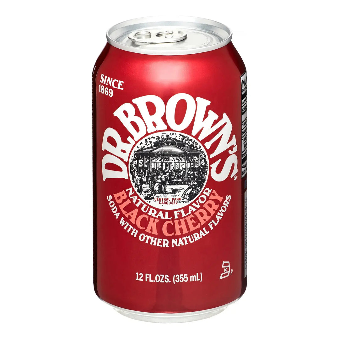 Dr. Brown's Black Cherry Soda