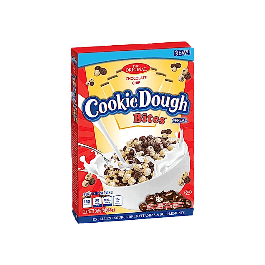The Original Chocolate Chip Cookie Dough Bites Cereal 368g
