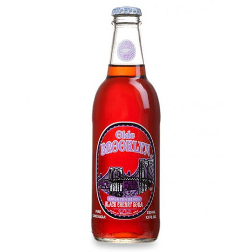 Olde Brooklyn Brighton Beach Black Cherry Soda 355ml