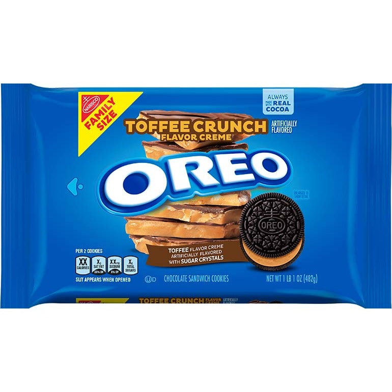 Oreo - Toffee Crunch 482g