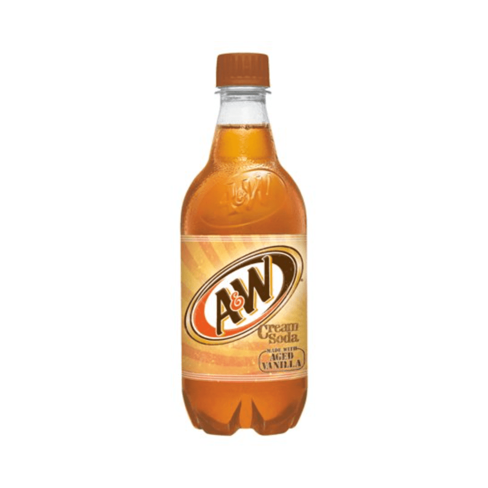 A&W Cream Soda Bottle