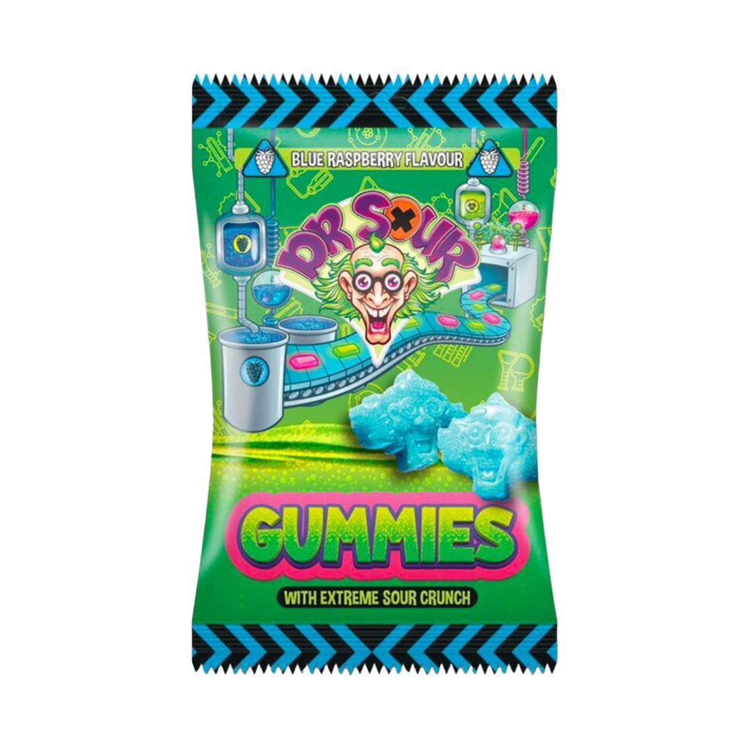 Dr Sour Blue Raspberry Gummies 200g