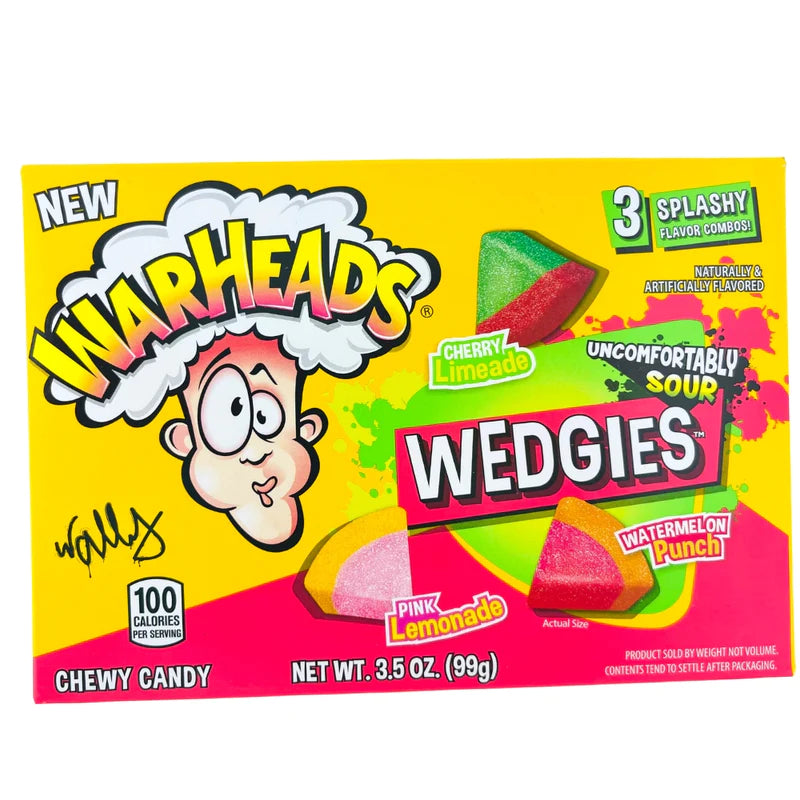 Warheads Wedgies Theatre Box 3.5oz