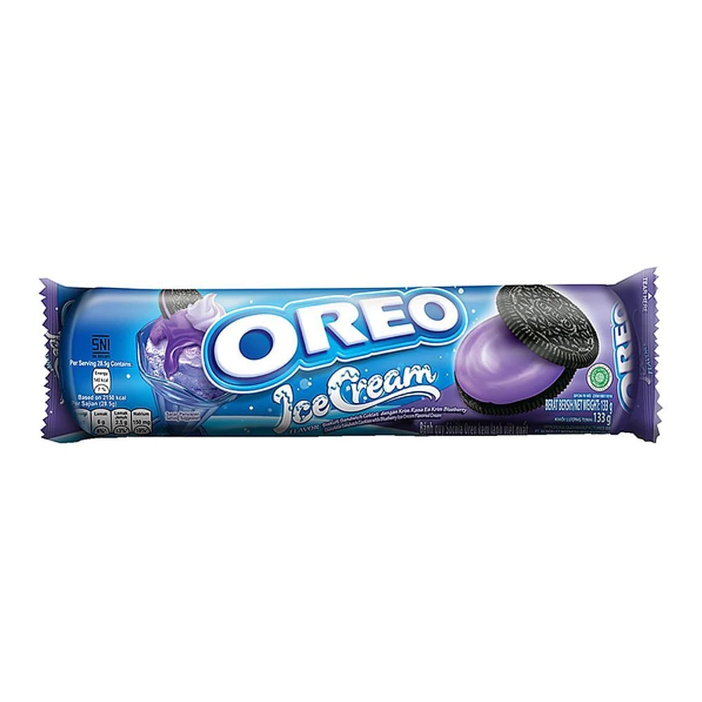 Oreo - Blueberry Ice-cream