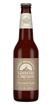 Henry weinhard’s vanilla cream gourmet soda
