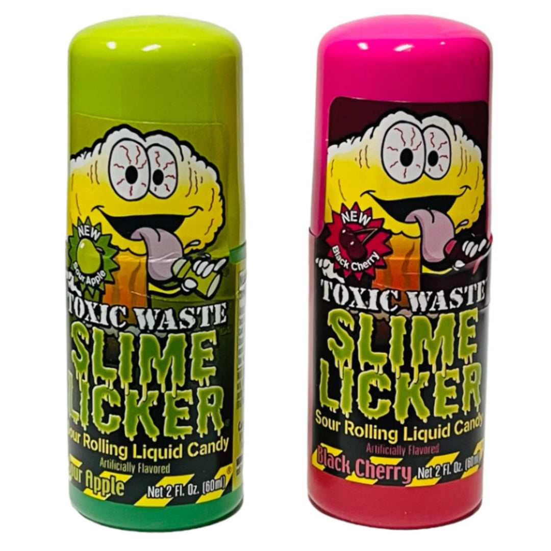 Toxic Waste Slime Licker Sour Green And Black Cherry