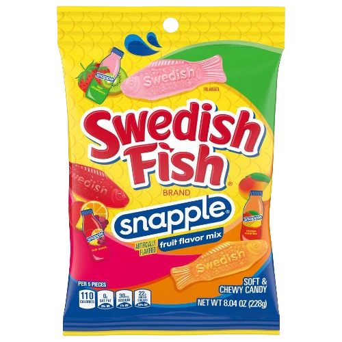 Swedish Fish Snapple 8.04oz