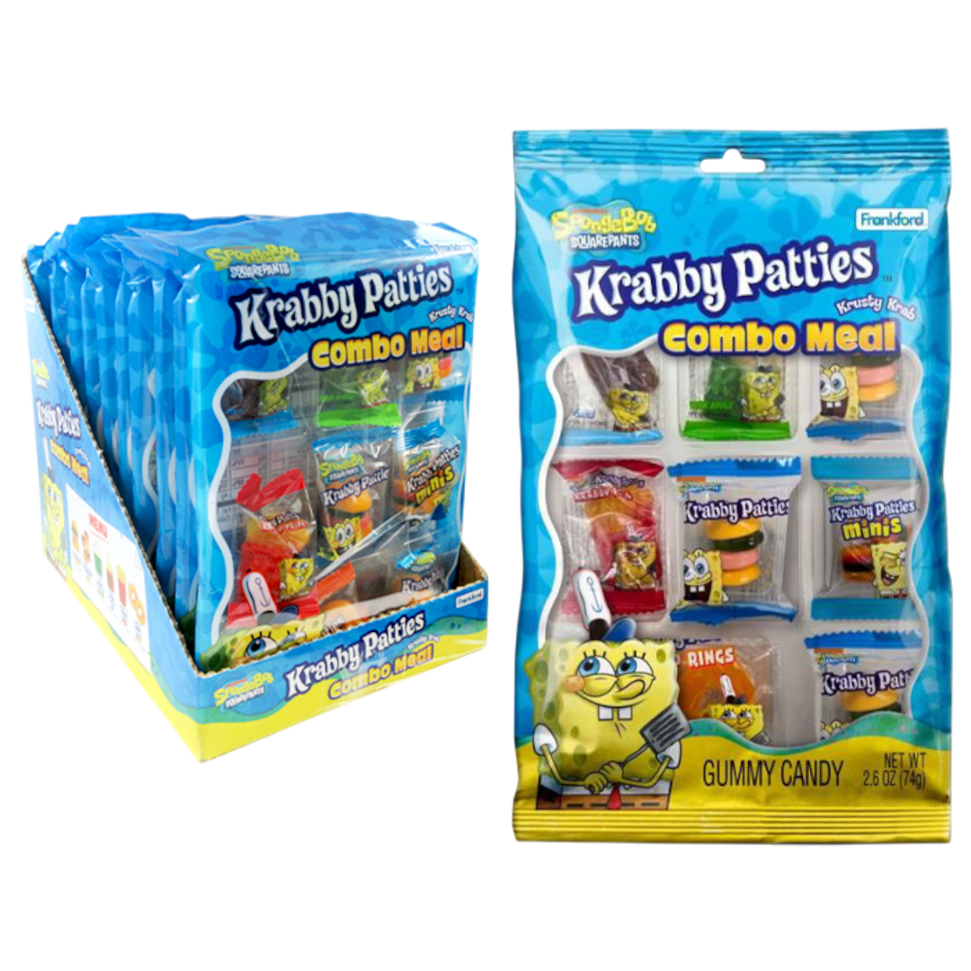 Krabby Patties Combo Meal Peg Bag