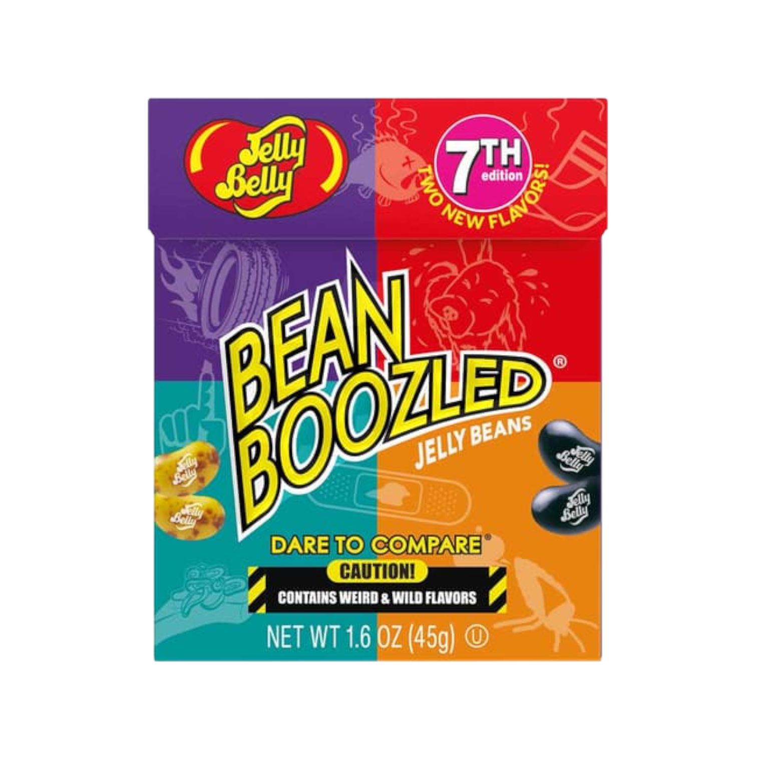 ベース Jelly Belly BEAN IN THE USA JB type Jelly Belly Bean Boozled Flip Top Box – YEG EXOTIC