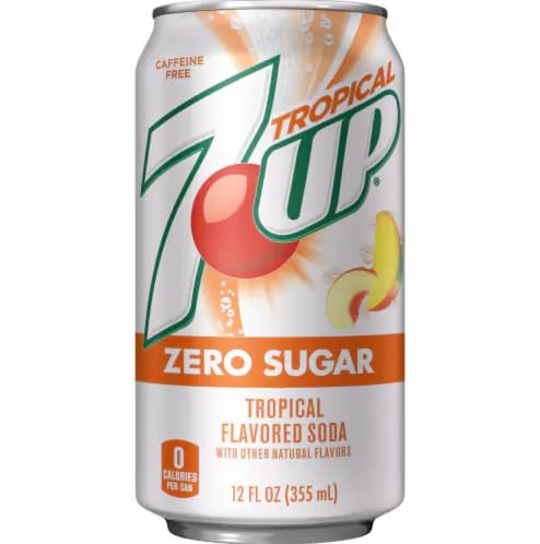 7 UP Tropical Zero Can