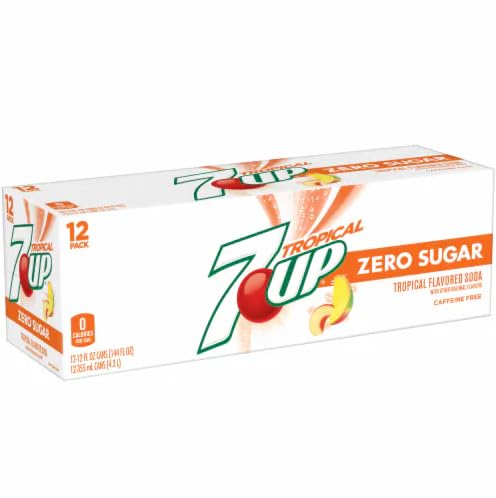 7 UP Tropical Zero 12 Pack