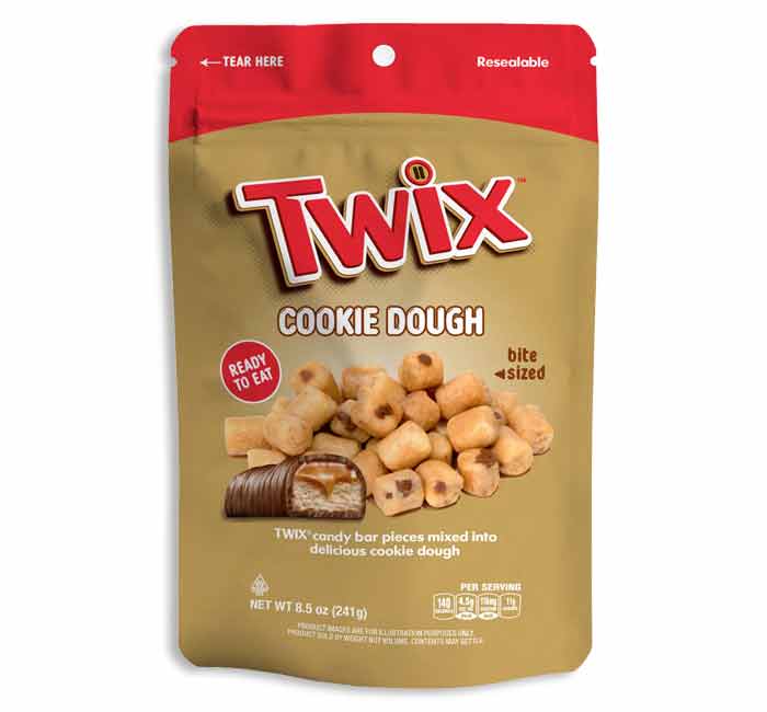 Twix Cookie Dough Resealable Bag 241g
