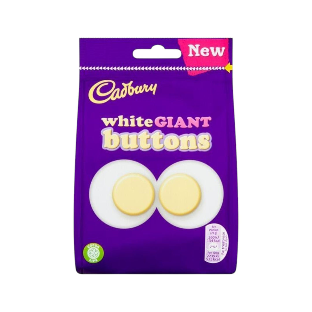 Cadbury White Giant Buttons bag 85g