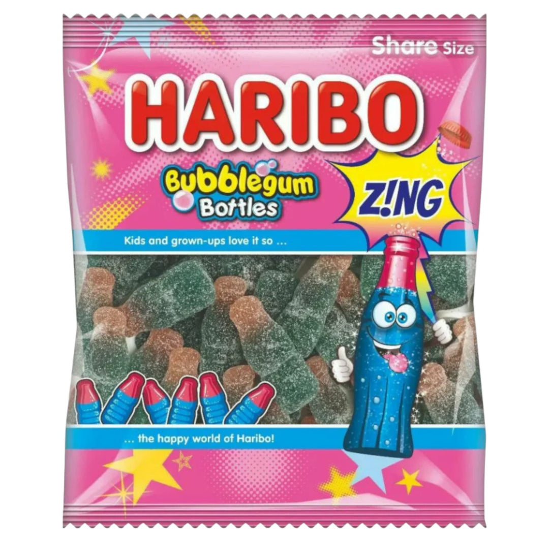 Haribo Bubblegum Bottles Bag