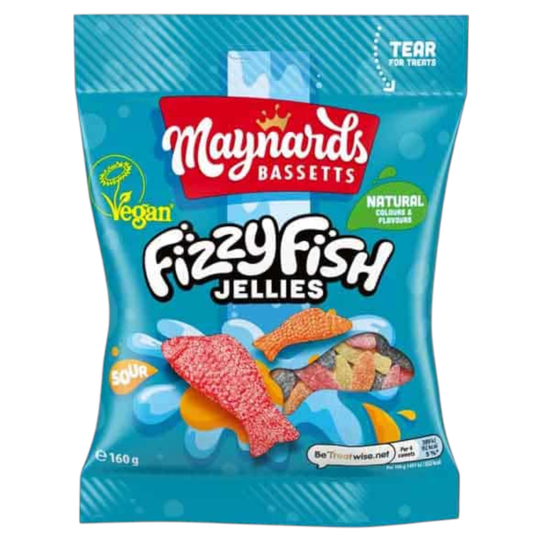 Maynards Bassetts Fizzy Fish
