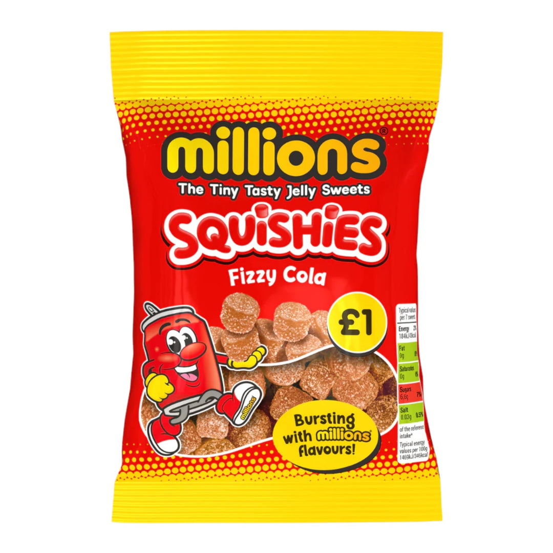 Millions Squishies Cola 100g