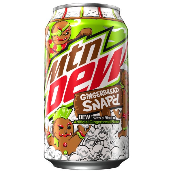MTN Dew Gingerbread Snap'd