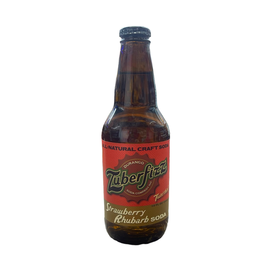 Zuberfizz Strawberry Rhubarb Soda
