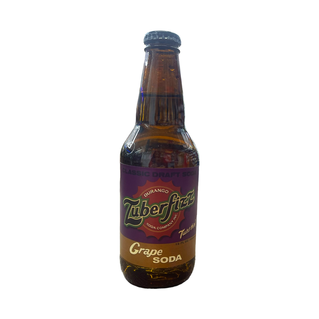 Zuberfizz Grape Soda 355ml