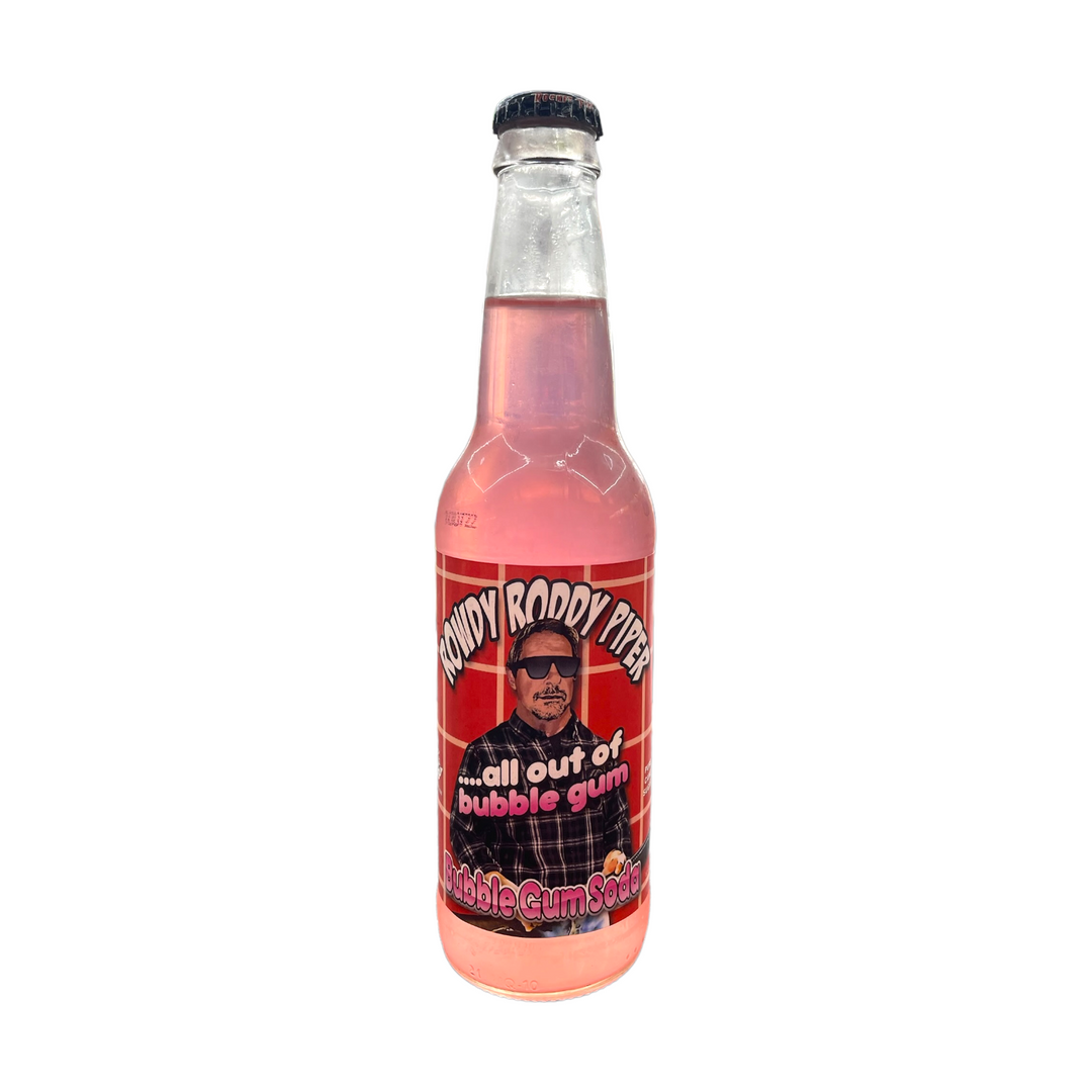 Rowdy Roddy Piper Bubblegum Soda 355ml