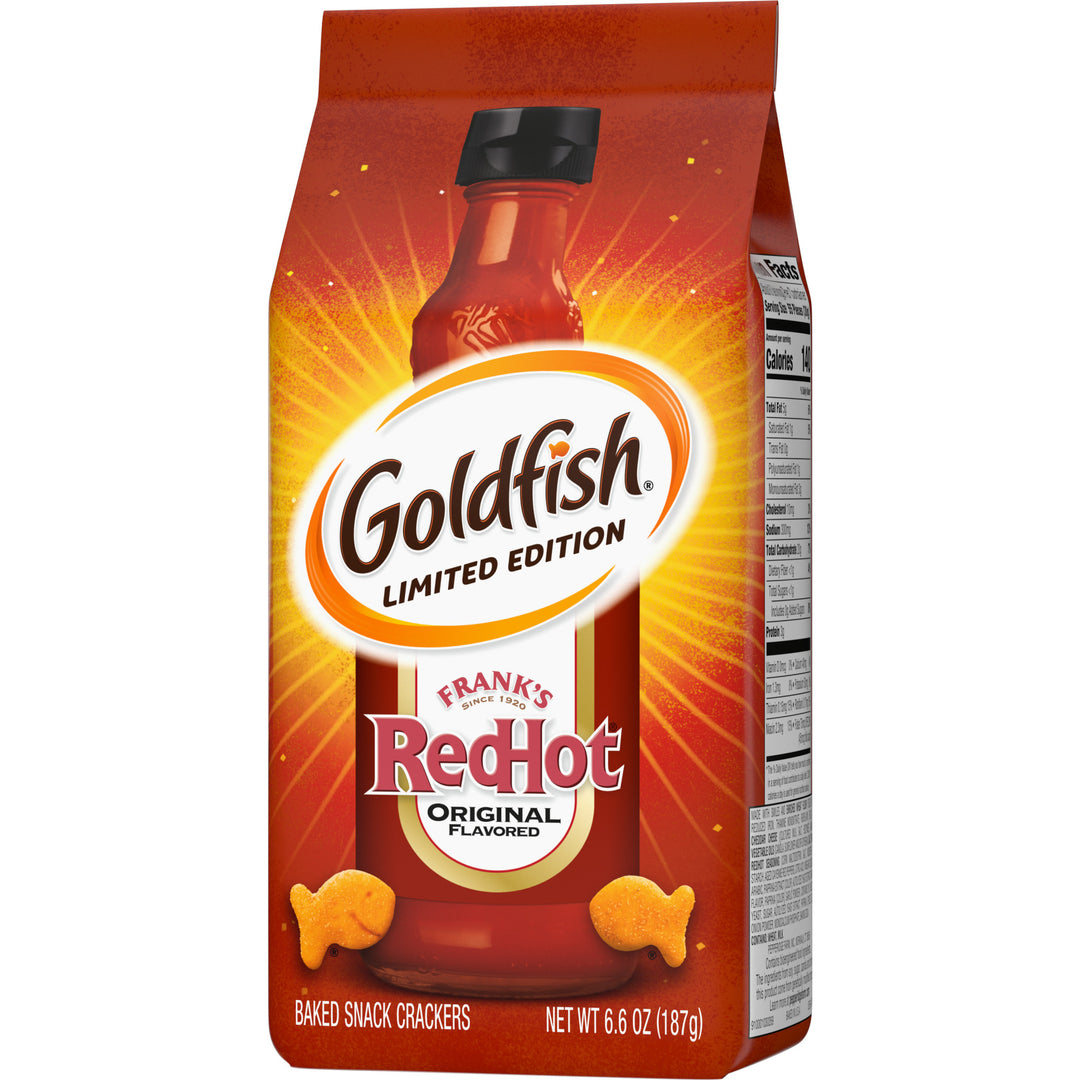 GOLDFISH FRANK'S RED HOT 6.6oz