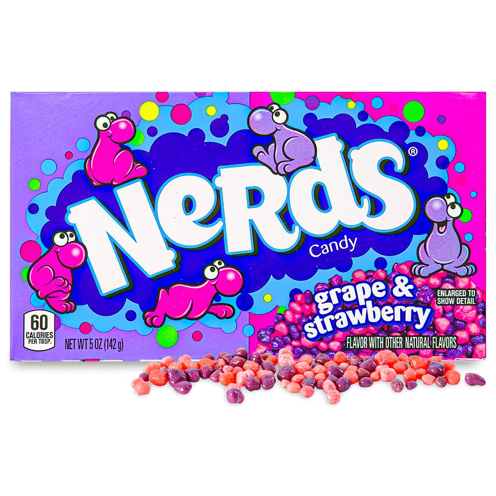 Theatre Box of Nerds - Grape & Strawberry 142g