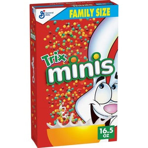 Trix Minis Cereal Family Size