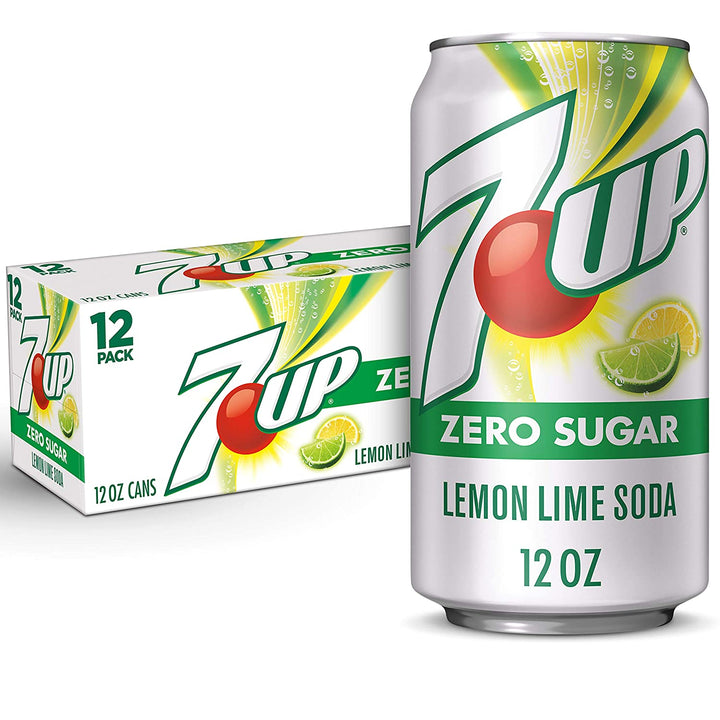7UP Lemon Lime Zero Sugar 12 Pack