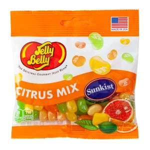 JELLY BELLY SUNKIST CITRUS MIX JELLY BEANS 3.5 OZ BAG