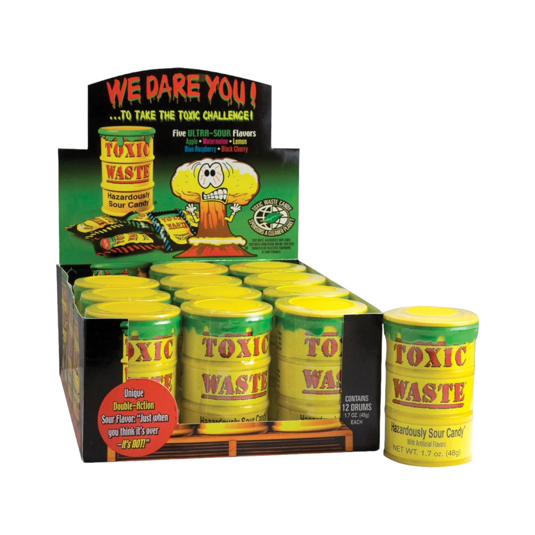 Toxic Waste Drum Yellow 48g