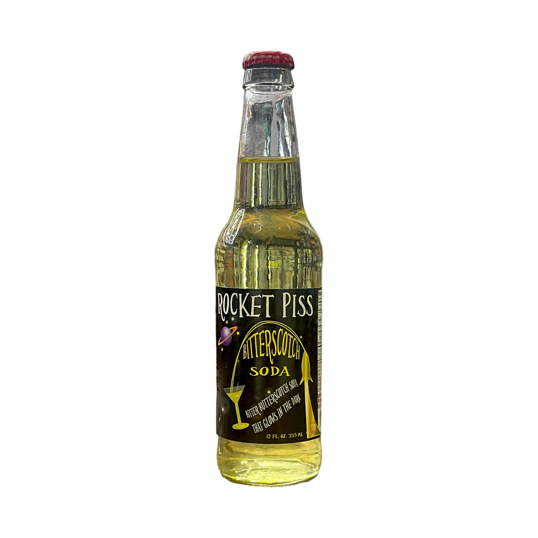 Rocket Piss Bitterscotch Soda (USA)
