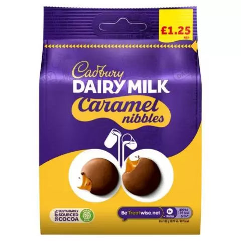 Cadbury Dairy Milk Caramel Nibbles