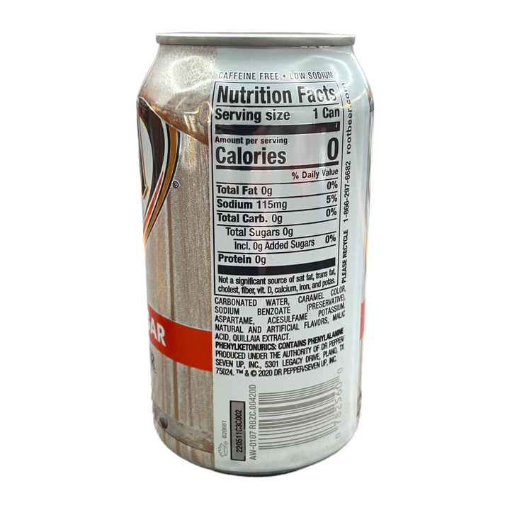 A&W Root Beer Zero Sugar