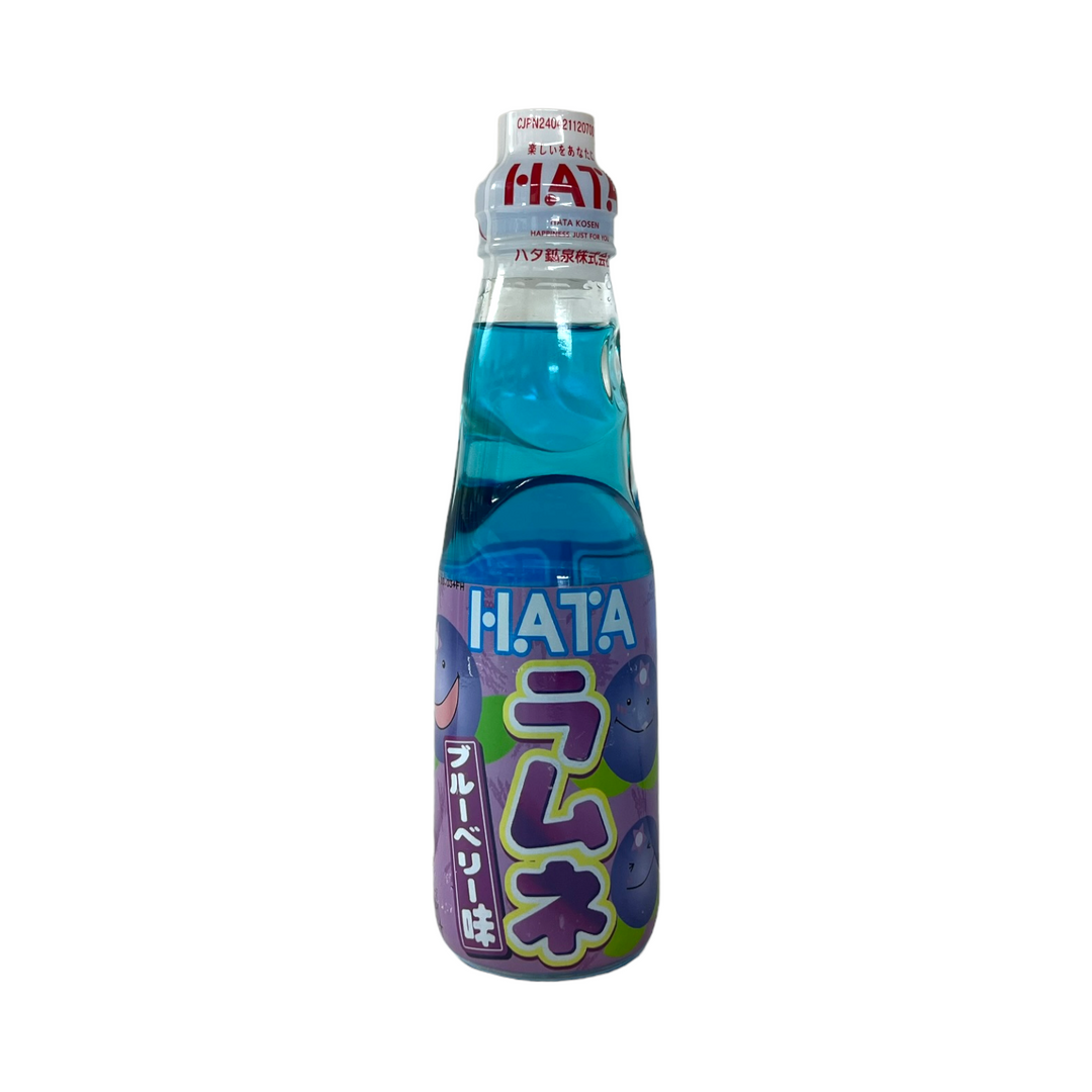 Hata Kosen Ramune Blueberry Bottle 200ml