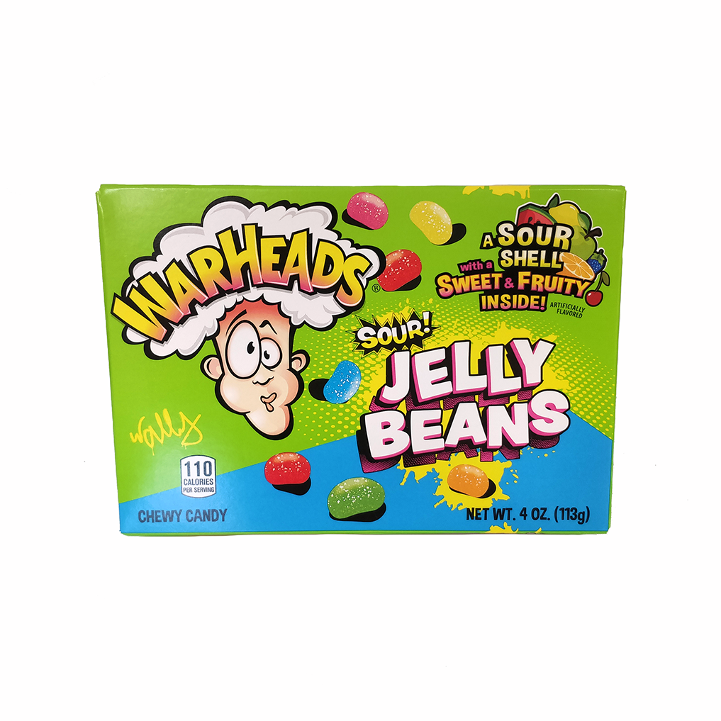 Warheads Sour Jelly Beans